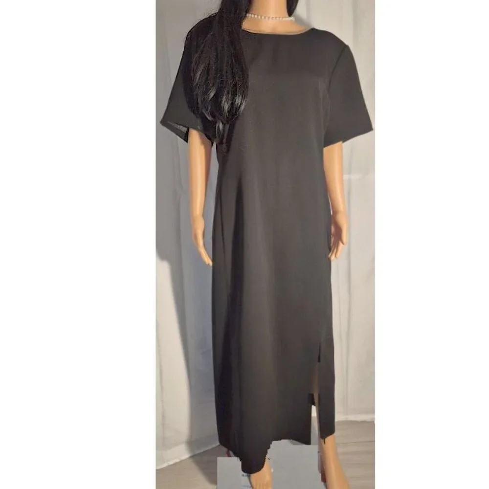 J.G. Hook Long black dress in size 18W - Picture 14 of 16